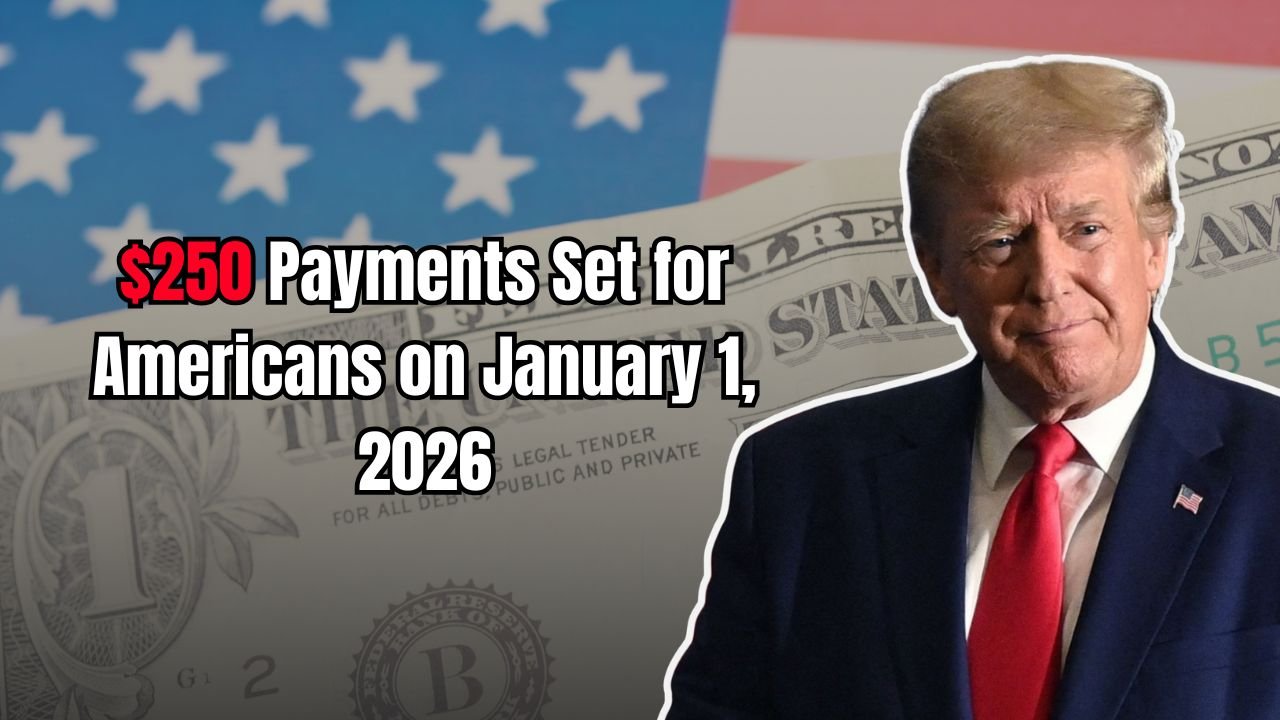 $250 Payments Set for Americans on January 1, 2026 — See Who Qualifies Automatically
