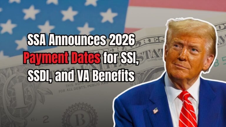 SSA Announces 2026 Payment Dates for SSI, SSDI, and VA Benefits