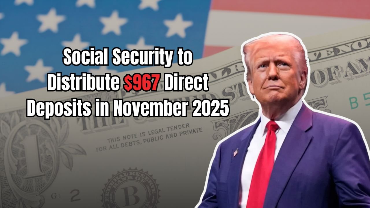 Social Security to Distribute $967 Direct Deposits in November 2025