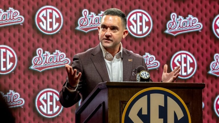 What Mississippi State Coach Sam Purcell Said at SEC Media Day