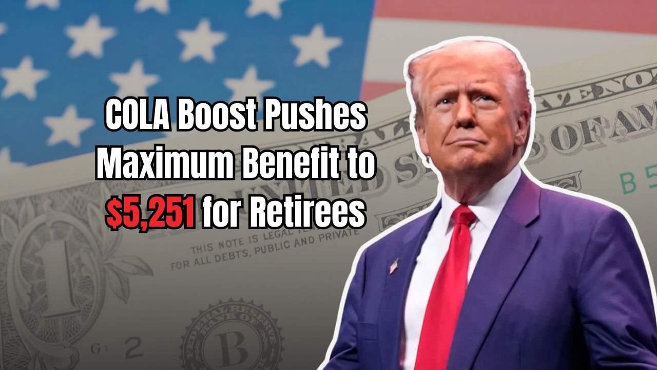 2026 Social Security Raise: COLA Boost Pushes Maximum Benefit to $5,251 for Retirees
