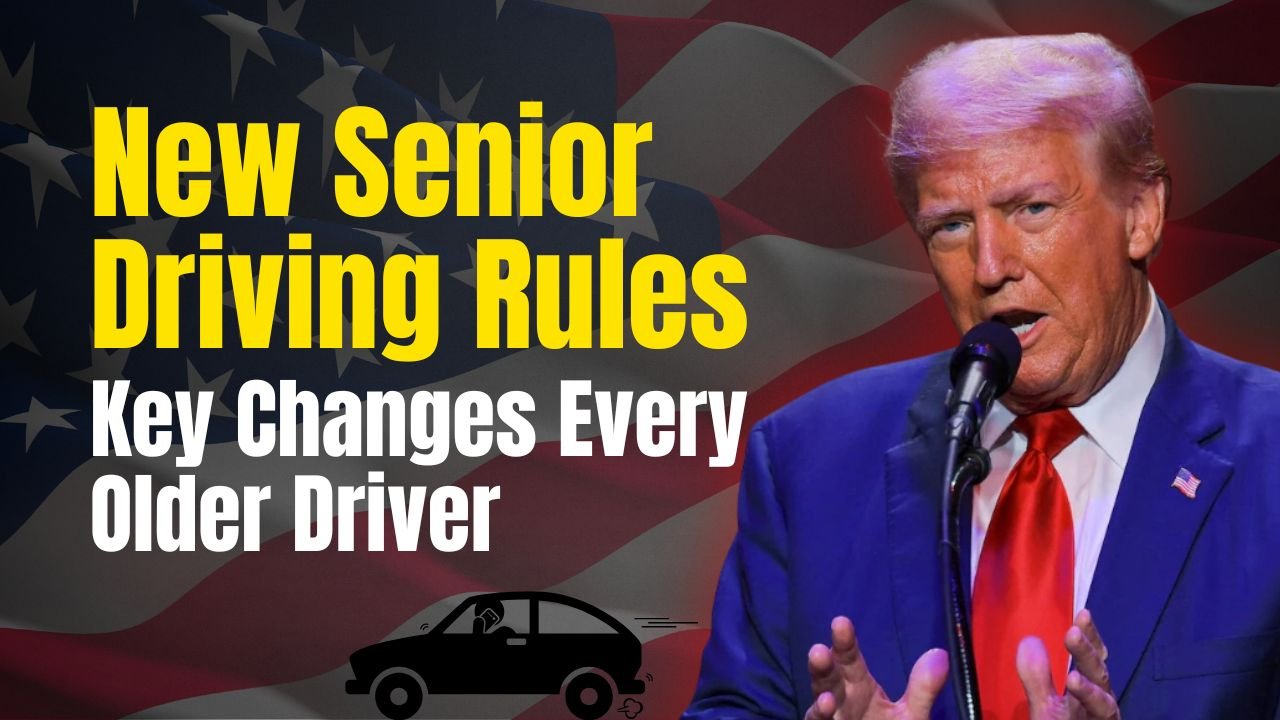 America’s New Senior Driving Rules for November 2025 — Key Changes Every Older Driver Must Know