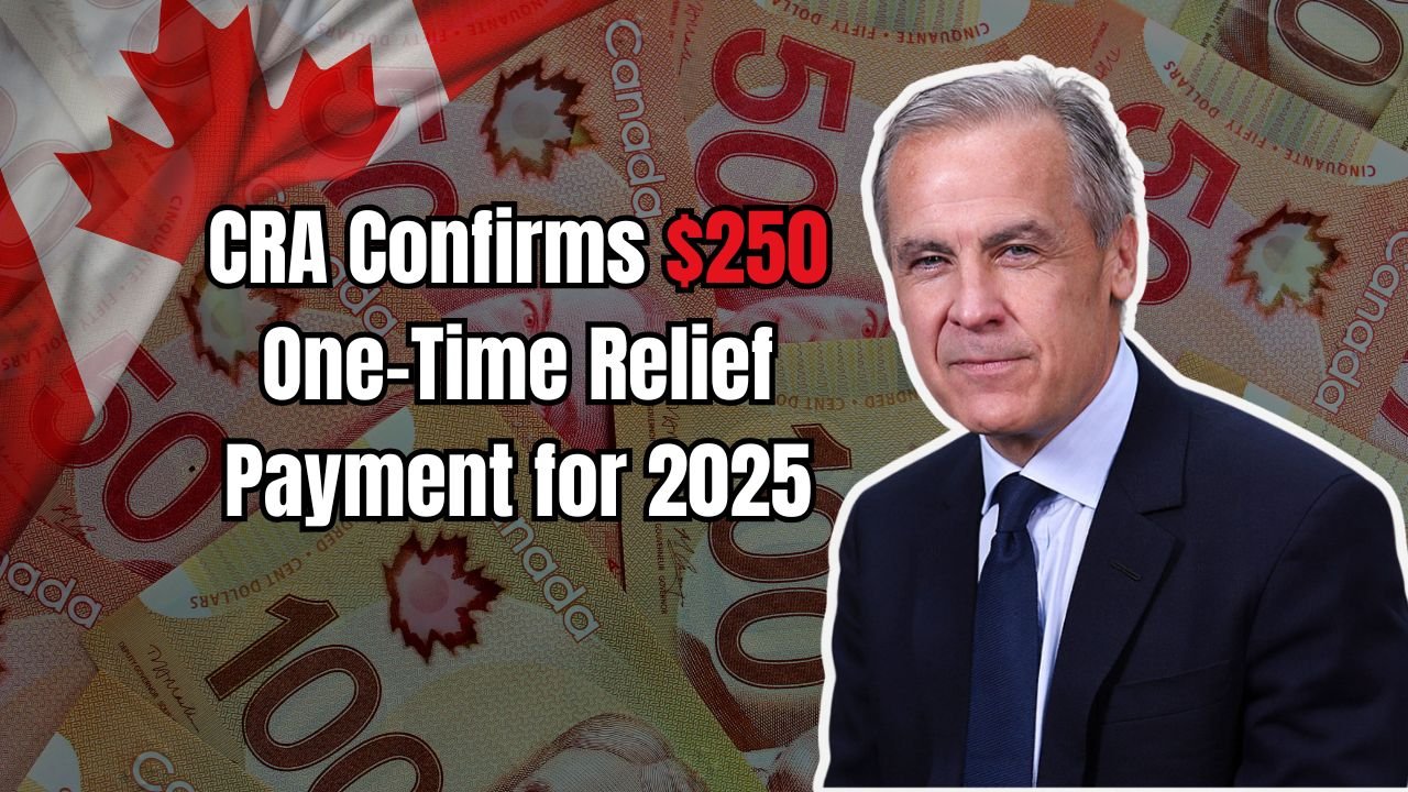 CRA Confirms $250 One-Time Relief Payment for 2025 — Who Qualifies and When to Expect It in November