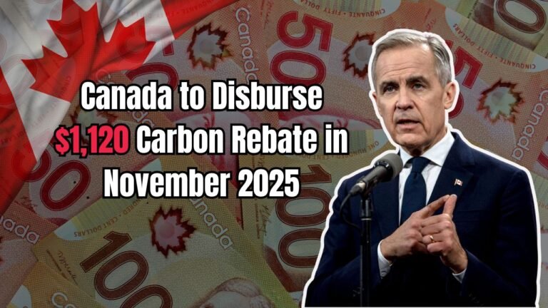 Canada to Disburse $1,120 Carbon Rebate in November 2025 — Eligibility & Payment Timing Explained