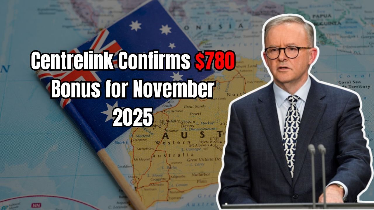 Centrelink Confirms $780 Bonus for November 2025 — Eligibility & Dates Detailed