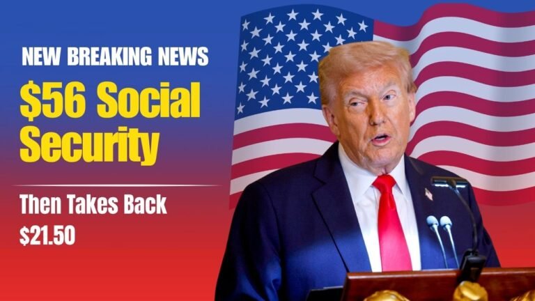 Government Offers a $56 Social Security Boost, Then Takes Back $21.50