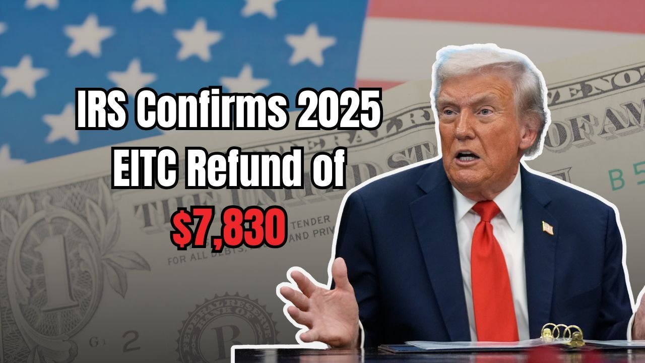 IRS Confirms 2025 EITC Refund of $7,830 — Millions of Families Set to Benefit