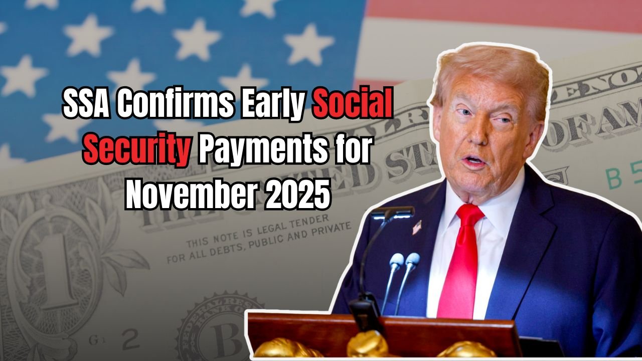 SSA Confirms Early Social Security Payments for November 2025 — Check Dates and Key Details