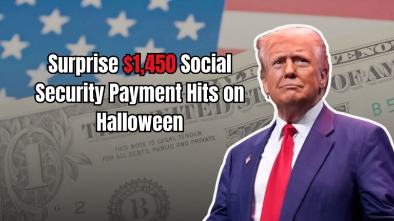 Surprise $1,450 Social Security Payment Hits on Halloween — See If You’re Eligible