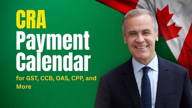 Your Complete 2025 CRA Payment Calendar for GST, CCB, OAS, CPP, and More